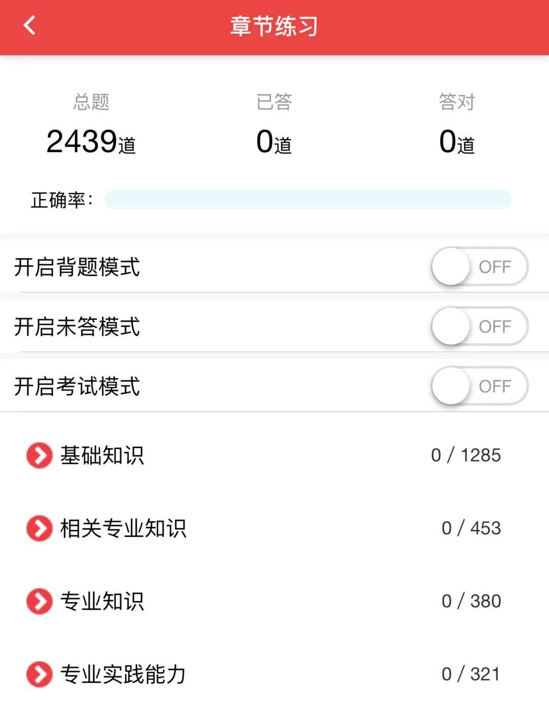 题库更新 | 肿瘤放射治疗技术:题目总量增加至2439题(2025年卫生资格考试)
